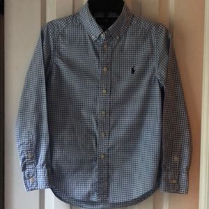 Ralph Lauren boys gingham button-down